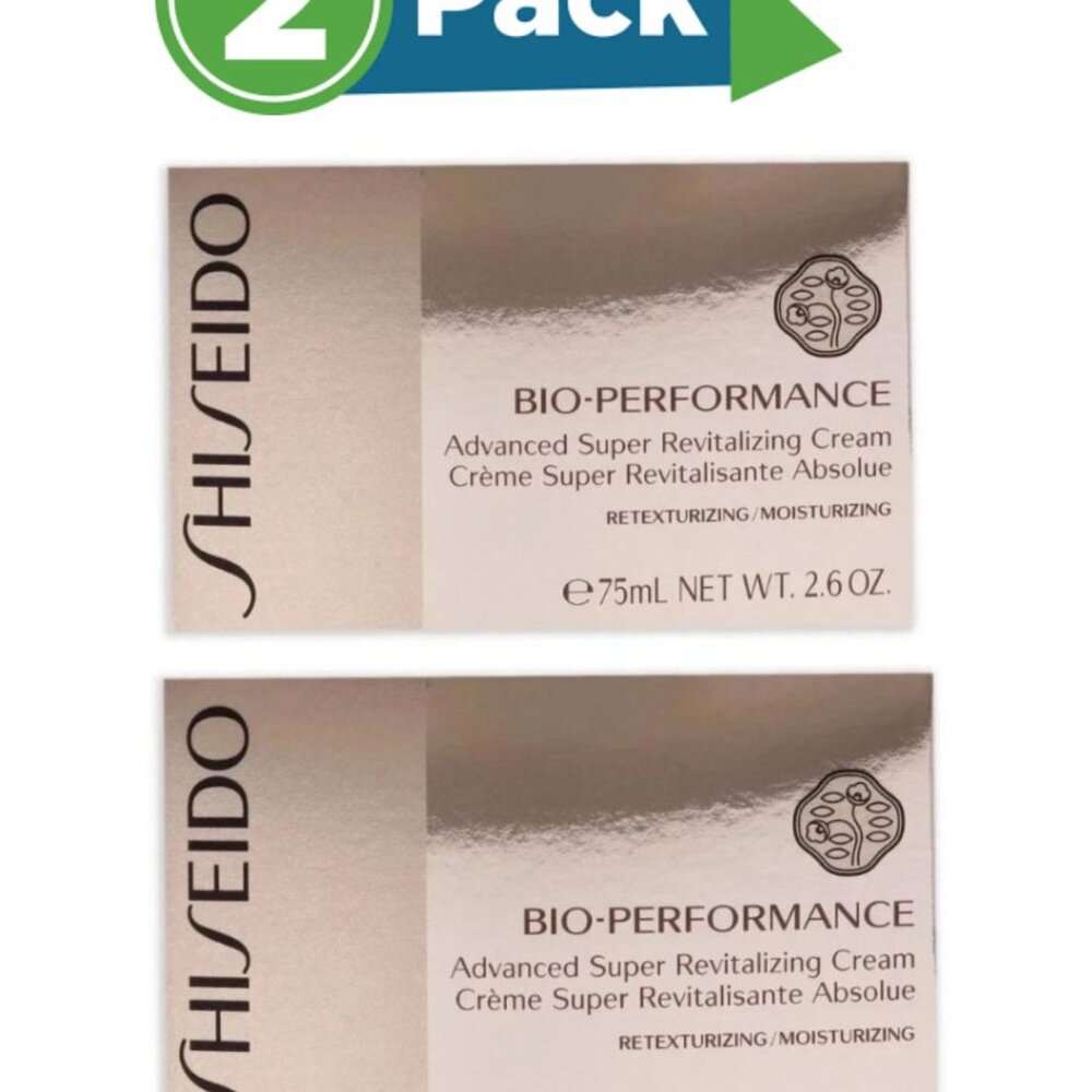 Shiseido Bio-Performance Advanced Super Revitalizing Cream 2.6 oz NIB(pack of 2)